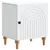 Noćni ormar 2 pcs Bijela 43 x 34,5 x 50 cm Konstruirano drvo