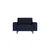 Atelier del Sofa Fotelja Sparrow Loveseat, Teget