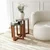 Hanah Home Set klub stolova, 2 komada Amalfi 40x45/50cm, Orah