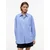 Tommy Jeans Bluza Oversized Fit  kraljevo modra / bela