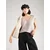 PIECES Curve Majica PCALICE greige