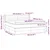 Vidaxl Box spring postelja z vzmetnico temno rjava 160x200 cm blago