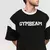 GymBeam Premium Heavyweight Varsity T-Shirt Black