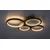 Rabalux LED plafonjera sa daljinskim Aranis, 40W, 3000-6500K, 59x45cm, Crna