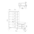 Hanah home Cipelarnik 120x137x35cm Hrast