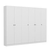 Hanah Home Ormar za hodnik Noah 8246, 270x210x35 cm, Beli