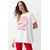 Trendyol Milla Ženska majica TWOSS24TS00123, Bela