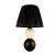Opviq Stona lampa YL618, O25,19 cm, IP20, Krem-crna