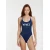 VIVID Enodelne kopalke marine/bela