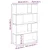 Vidaxl Komplet TV omaric Rjava 80 x 24 x 125 cm Konstruiran les