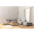 ATELIER DEL SOFA Ugaona garnitura Tulip Corner Right Without Pouf Light Grey