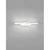 ATOM ZIDNA LAMPA BIJELA LED 14W 1580lm 4000K IP44