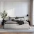 MID.YOU OBLAZINJENA POSTELJA 160 cm x 200 cm , les, tekstil, leseni material svetlo siva