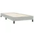 Box Spring krevet s madracem svijetlo sivi 80x220 cm samt