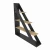 Hanah Home Polica 120x131,8x25cm Crno-Hrast