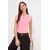 Trendyol Milla Ženska majica TWOSS26TS00285, Roze