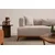 Atelier del Sofa Trosed Hera, 220x100x75cm, Krem-braon