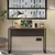 Hanah Home radni sto Nor2-Sa, 100 cm, hrast / antracit