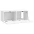 TV ormar za zid 78,5 x 31 x 30 cm Bijela visokog sjaja