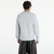 Mikina LACOSTE Mens Sweatshirt Silver Chine XL