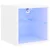 Zidni TV ormarić s LED svjetlima bijeli 30 x 28,5 x 30 cm