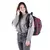 Pulse 2u1 Teens Pink (121793) školski ranac crno rozi