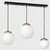 Luster na sajli SPARTA 3xE14/40W/230V