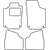Textile car mats Opel Corsa C 2004-2006