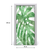 tulup.si Samolepilni tapete na vratih Monstera 95x205 cm