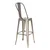 shumee Barski stol Paris Back 75 cm kovinski, navdihnjen s Tolixom