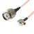 Pigtail vtič TS9/TNC vtič 15 cm RG316