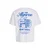 JACK & JONES Majica JORVACATION  modra / bela