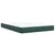Vidaxl Box spring postelja z vzmetnico temno zelen 140x190 cm žamet