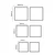 Wallity Slika ASR2-CNV25-3, 40x40cm, 2 dijela