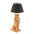 Opviq Lion King Stona lampa, Crna