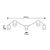 Rabalux Plafonski Looplab, 5xG9, 5x28W 230cm, H13cm, Crna
