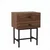 Hanah Home noćni ormarić Komo, 48 cm, orah