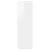 TV zidni ormar Zidne 2 pcs Sjajno bijelo 30 x 31 x 100 cm