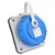 tp electric Hermetična Schuko vtičnica 230V IP68 0639