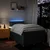 vidaXL vidaXL Box spring postelja z vzmetnico modra 120x190 cm blago, (21306677)