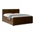 Livetastic BOXSPRING POSTELJA 180 cm  x 200 cm , kovina, umetna masa, tekstil, karton, leseni material rjava