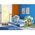 Deciji krevet ACMA II 160x80 F + dusek 6 cm BLUE2