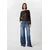 COMMA Bluza temno rjava
