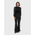 YAS Bluza Dotme 26024389 Črna Regular Fit