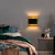 Opviq Zidna lampa Bera-15301, 25x25x11cm, IP20, Crna