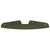 Lebdeća polica s policom 2 pcs Maslinasto zelena 18 x 18 x 2 cm