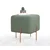 Atelier del Sofa Tabure 40x42x40cm, Zeleno