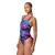 Speedo hyperboom print medalist black/pink xs - uk30