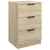 Vidaxl Nočne omarice 2 kosa sonoma hrast 40x36x65 cm
