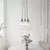 Endon 120652 - Luster na sajli 3xE27/10W/230V sjajni hrom